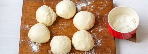 лепешки с сыром и зеленью на сковороде. Шаг 12