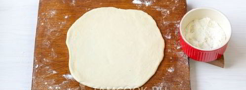 лепешки с сыром и зеленью на сковороде. Шаг 13