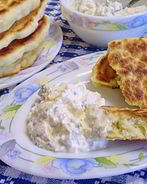 Лепешки с творогом диетические