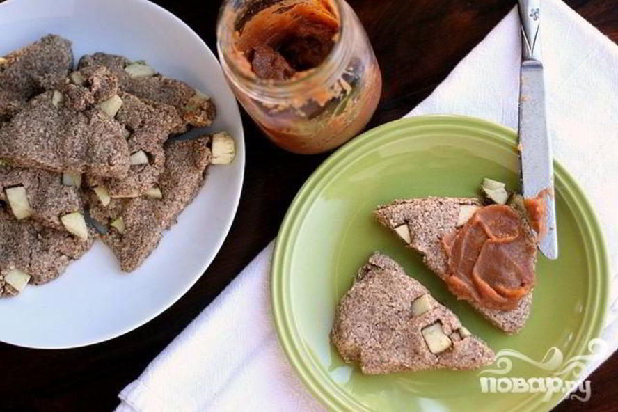 Рецепт лепешек с яблокома и пряностями