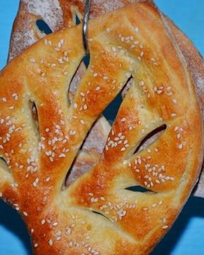 Лепешки сдобные Фугассы