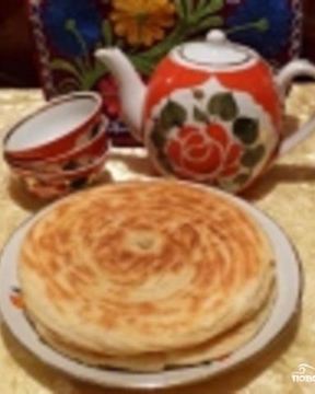 Лепешки слоеные