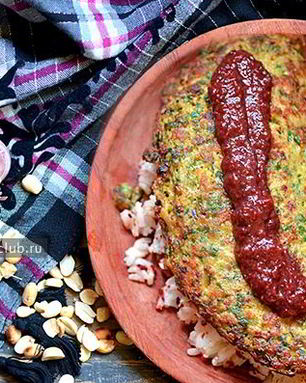 Рыбная лепешка