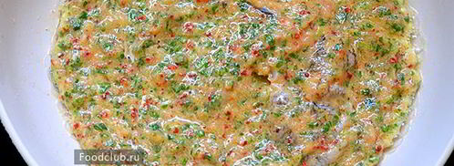 рыбная лепешка. Шаг 4