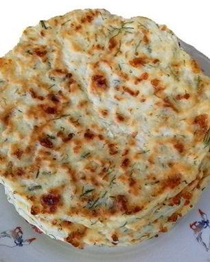 Сырная лепешка