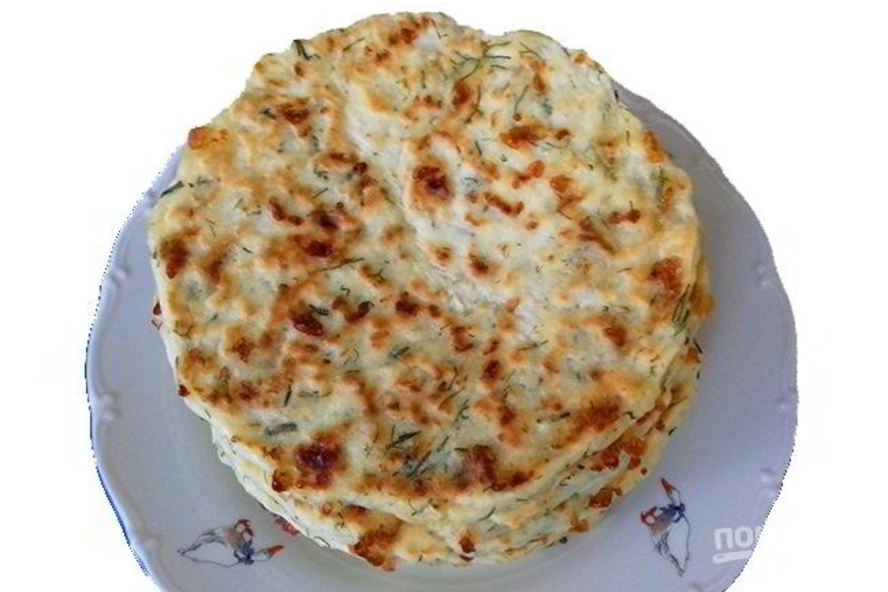 Рецепт сырная лепешка