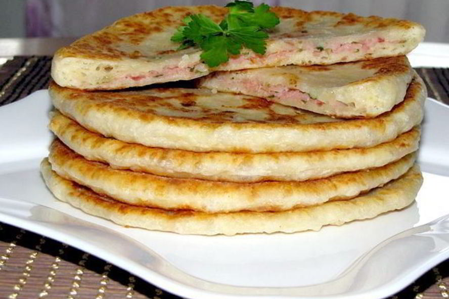 Рецепт сырные лепешки