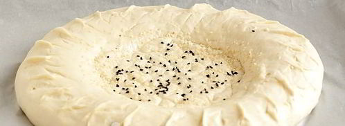 узбекская лепешка на кефире в духовке. Шаг 8