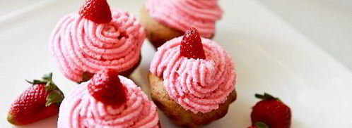 банановые маффины с клубникой. Шаг 11