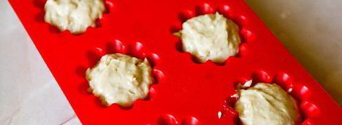 банановые маффины с клубникой. Шаг 7