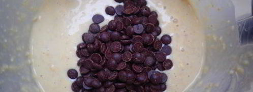 банановые маффины с овсянкой в блендере. Шаг 7