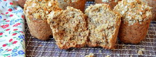 банановые маффины с овсяными хлопьями. Шаг 11