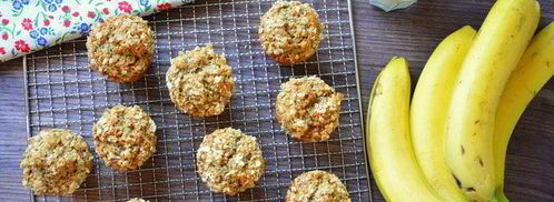 банановые маффины с овсяными хлопьями. Шаг 10