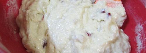 биг-маффины с вишней, кедровыми орешками и штрейзелем. Шаг 9