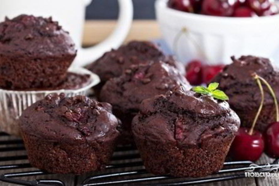 Рецепт диетические шоколадные маффины