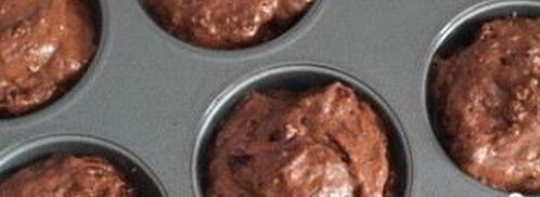 диетические шоколадные маффины. Шаг 4