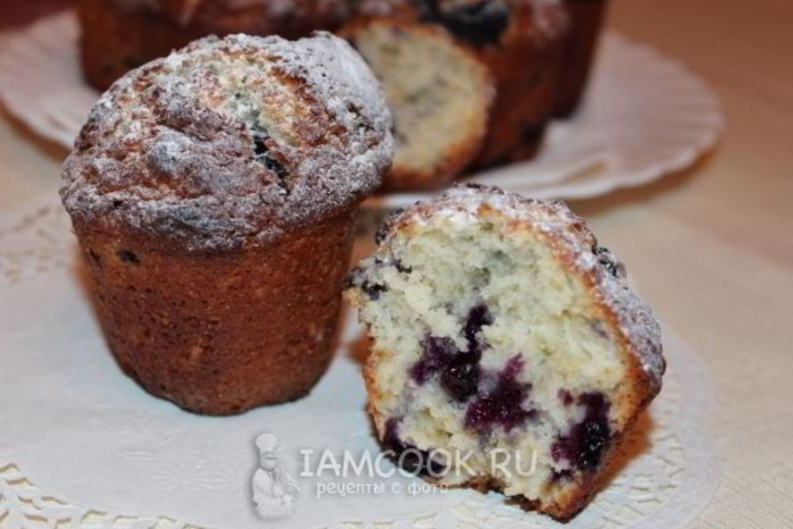 Рецепт классические американские маффины