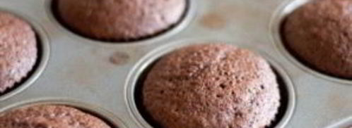 кофейные маффины с карамелью и взбитыми сливками. Шаг 3