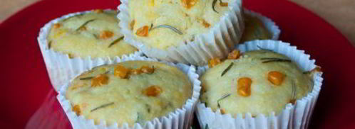 кукурузные маффины с розмарином. Шаг 5