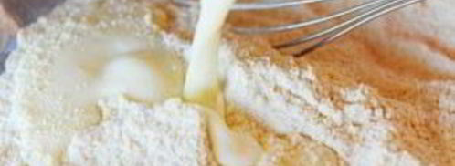 кукурузные мини-маффины с черникой и ванильным маслом. Шаг 3