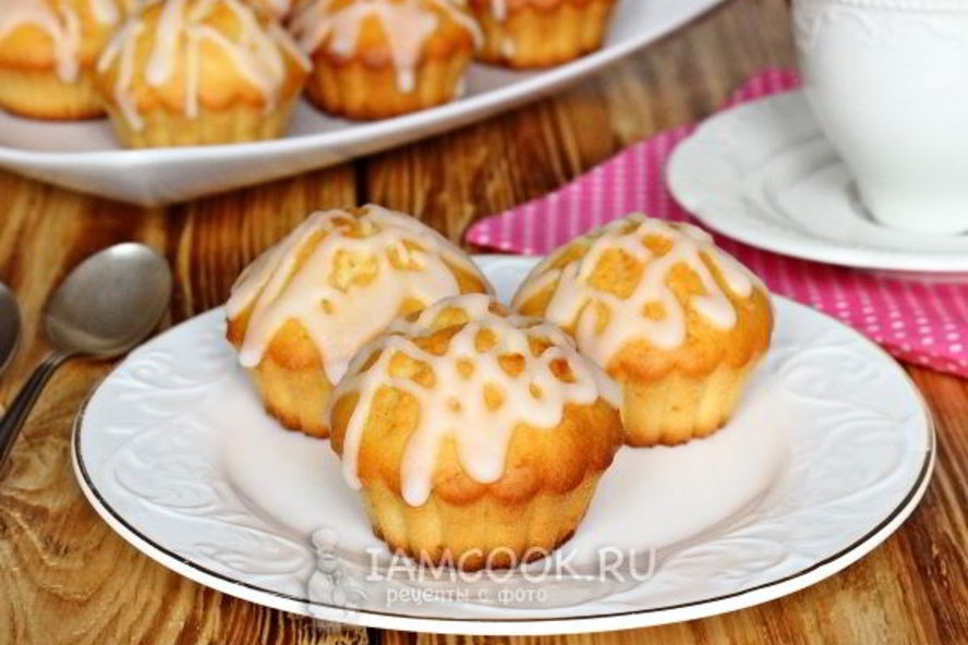 Рецепт маффины лимонные
