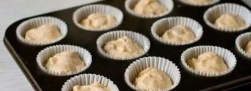 маффины на клубничном йогурте. Шаг 4