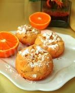 Маффины с апельсином и кокосовой стружкой