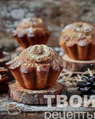 Маффины с бананом