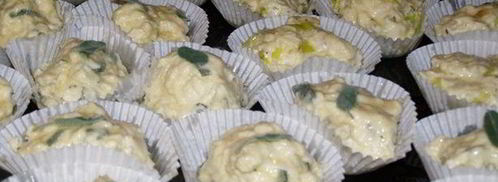 маффины с грюйером и шалфеем. Шаг 10