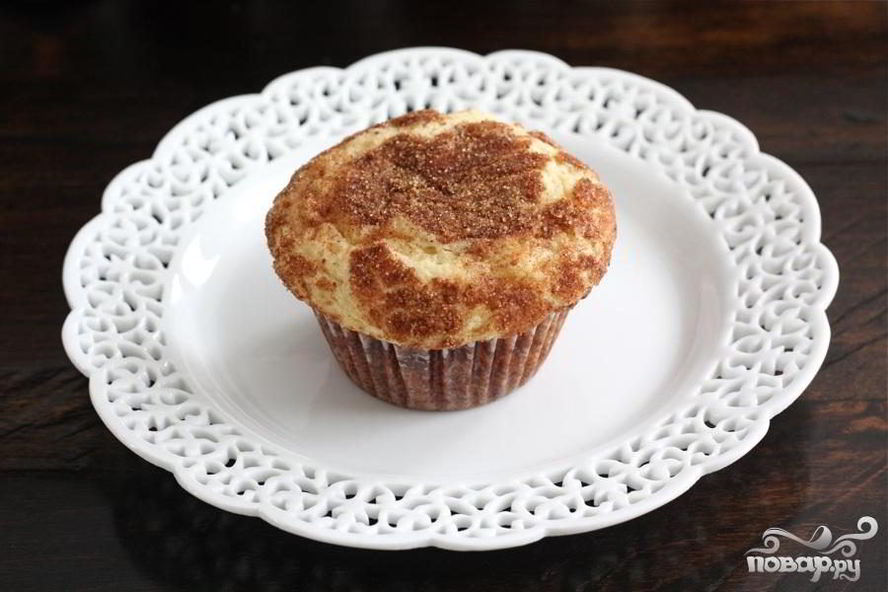 Рецепт маффины с мускатным орехом и корицей