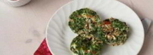 маффины с помидорами и шпинатом. Шаг 3