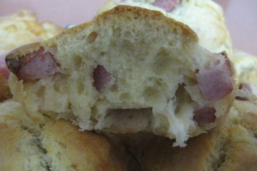 Рецепт маффины с сыром и ветчиной