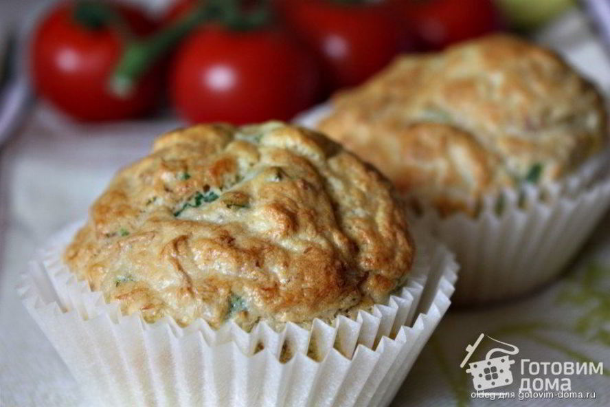 Рецепт маффины с тунцом и цуккини