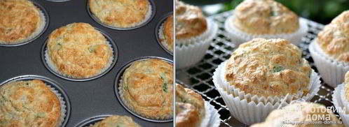 маффины с тунцом и цуккини. Шаг 4