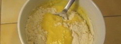 маффины с вареной сгущенкой. Шаг 2