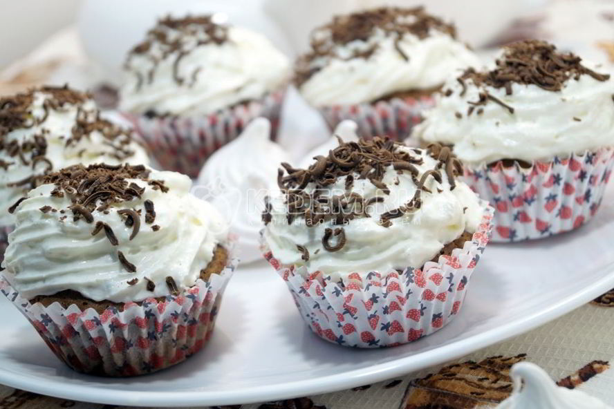 Рецепт маффины с вишней и шоколадом