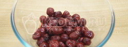 маффины с вишней и шоколадом. Шаг 8