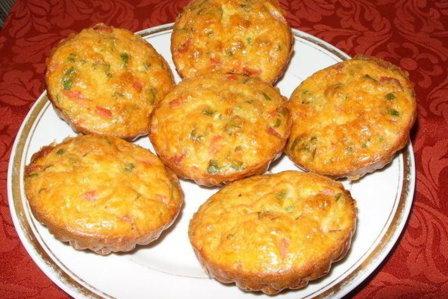 Рецепт маффины закусочные