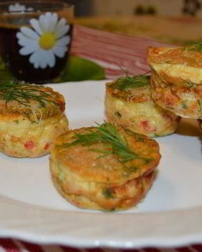 Омлетные маффины