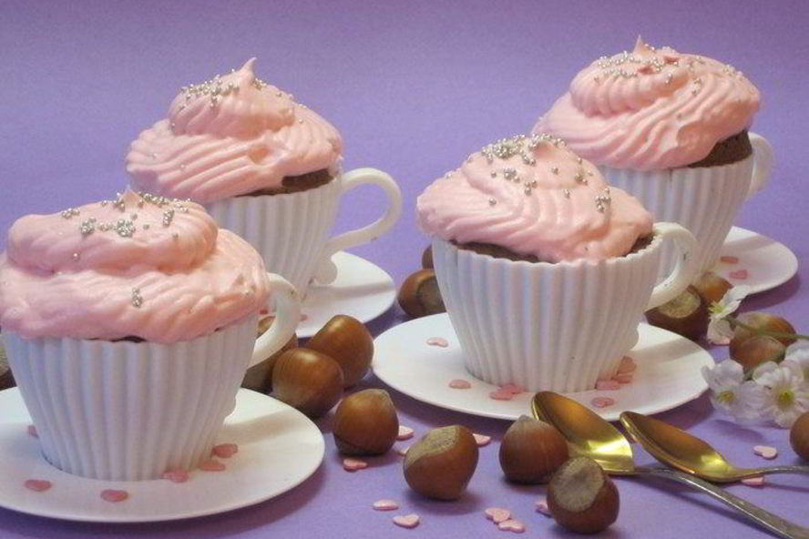 Рецепт шоколадно-ореховые маффины