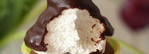 шоколадные маффины с зефирным кремом. Шаг 6