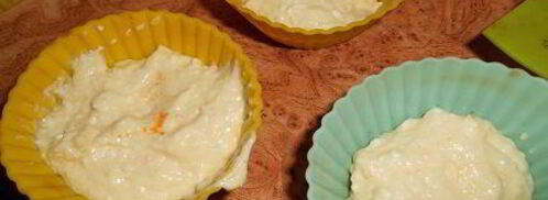 творожные маффины с тыквой. Шаг 3