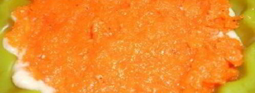 творожные маффины с тыквой. Шаг 4