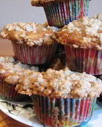 Яблочные маффины с корицей и штрейзелем