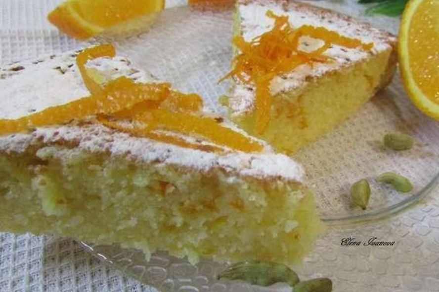 Рецепт апельсиновый манник