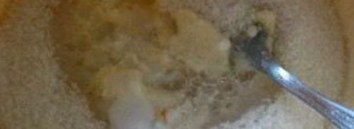 манник на кефире без яиц. Шаг 2