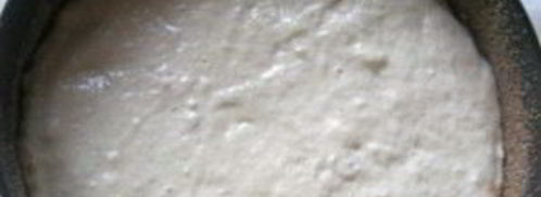 манник на кефире без яиц. Шаг 5