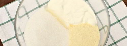 манник на сметане без муки. Шаг 3