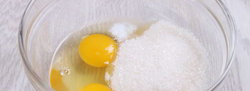 манник с черной смородиной. Шаг 3