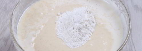 манник с черной смородиной. Шаг 11